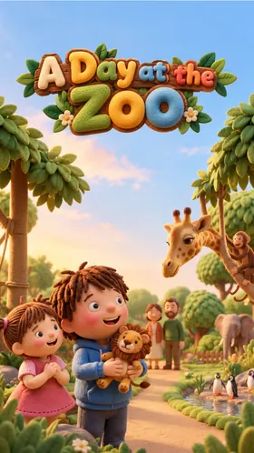 Cover of A Day at the Zoo