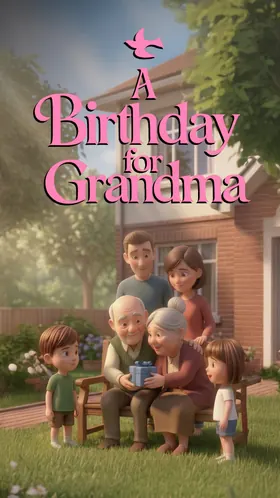 Cover of A Birthday for Grandma