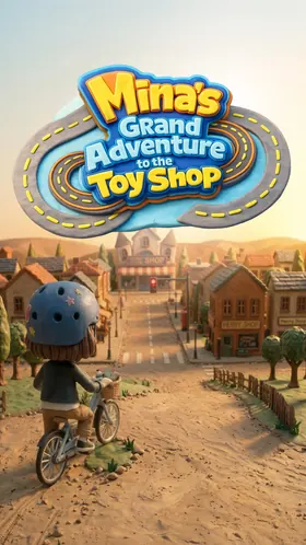 Cover of Mina’s Grand Adventure to the Toy Shop
