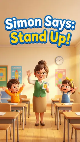 Cover of Simon Says: Stand Up!